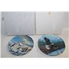 Image 1 : COLLECTOR PLATES, BALD EAGLE & OWL, CERTIFICATES