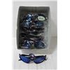 6 PAIRS OF DARK BLUE OAKLEY REPLICA SUNGLASSES