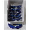 Image 1 : 6 PAIRS OF BLUE OAKLEY REPLICA SUNGLASSES