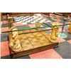 Image 2 : CHESS BOARD COFFEE TABLE 42 X 42 INCH