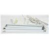 Image 1 : SET OF 4 PURE WHITE LIGHT TUBES WITH JUNCTION BOX