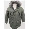 Image 1 : NEW  LA NEIGE BY PAJAR FAUX FUR PARKA GREEN