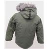 Image 3 : NEW  LA NEIGE BY PAJAR FAUX FUR PARKA GREEN