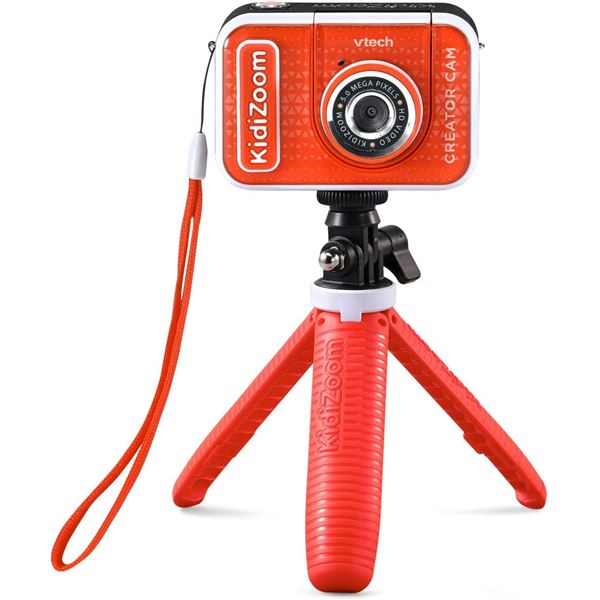 NEW VTECH KIDIZOOM CREATOR CAM, RED