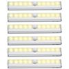 Image 1 : NEW CASE OF 6 AMIR UPGRADED MOTION SENSOR LIGHTS