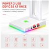 Image 2 : NEW HAVIT RGB GAMING HEADSET STAND WITH 3.5MM AUX