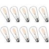Image 1 : NEW 10 PACK OF LED EDISON STYLE LIGHT BULBS