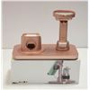 NEW REPACKED ROSE GOLD 3 IN 1 CHARGING STATION