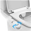 Image 1 : NEW REPACKED SOOSI DUAL NOZZLE BIDET ATTACHMENT