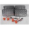 Image 1 : NEW REPACKED BLIAUTO 4" X 6" LED HEADLIGHT KITS