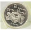 Image 1 : 1976 $10 OLYMPIC PROOF SILVER COIN