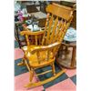 Image 2 : WOODEN ROCKING CHAIR