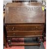 Image 1 : ANTIQUE ENGLISH OAK DESK APPROX H-38" W-17" L-29"