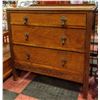 Image 1 : ANTIQUE ART DECO DRESSER H-29" W-16.5" L-30"