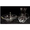 Image 1 : GLASS SALAD BOWL + GLASS FORK & SPOON + JUICE JUG