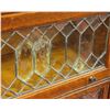 Image 2 : ANTIQUE CANADIAN 3 UNIT LEADED GLASS DOOR LAWYERS