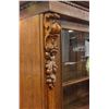 Image 2 : HEAVILY CARVED ANTIQUE CABINET BY ROBERT STRAHAN