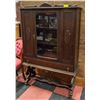 Image 1 : ANTIQUE CANADAIN ENGLISH CABINET ON ORIGINAL