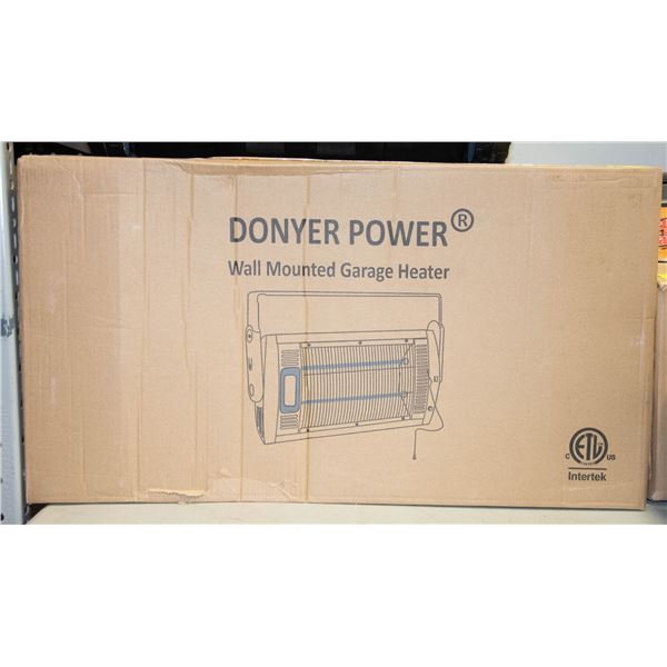 REPACKAGED DONYER POWER WALL MOUNTED GARAGE HEATER