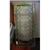 Image 1 : VINTAGE STAIN GLASS PANEL APPROX 17" X 37"