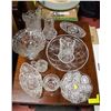 LOT OF ESTATE CRYSTAL AND CUT GLASS