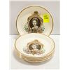 Image 1 : LORD NELSON POTTERY ENGLISH QUEEN PLATES