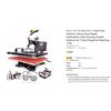 Image 1 : REPACKAGED 5 IN 1 DUAL-DISPLAY HEAT PRESS MACHINE
