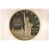 Image 1 : 1986-S PROOF STATUE OF LIBERTY SILVER DOLLAR