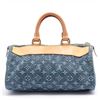 Image 2 : Louis Vuitton Blue Denim Monogram Neo Speedy Bag