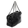 Image 3 : Chanel Black Caviar Leather 50's Large Tote Bag