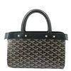 Image 1 : Goyard Black PVC Leather Jersey PM Tote Handbag