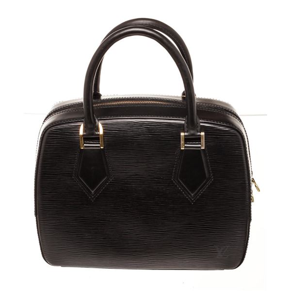 Louis Vuitton Black Epi Sablons Handbag