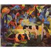 Image 1 : MACKE - Landscape With Cows And Camels