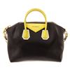 Image 2 : Givenchy Black Leather Medium Antigona Satchel Bag