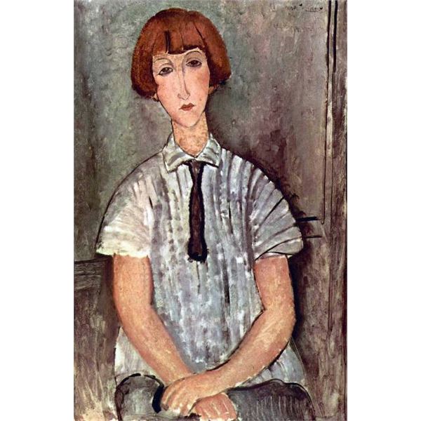 Amedeo Modigliani - Girl with Blouse