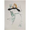 Image 1 : Toulouse Lautrec "Portrait d'Yvette Guilbert"