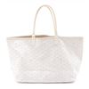 Image 1 : Goyard White Goyardine Coated Canvas St. Louis PM Tote Handbag