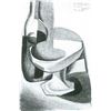 Image 1 : Juan Gris - Bottle And Fruit Bowl [2]