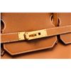 Image 5 : Hermes Brown Leather Birkin 40cm Satchel Bag