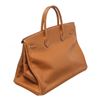 Image 6 : Hermes Brown Leather Birkin 40cm Satchel Bag