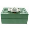 Image 9 : Rolex Mens Stainless Steel Black Roman 36MM Datejust Wristwatch With Box Booklet