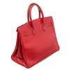 Image 6 : Hermes Red Leather Birkin 35cm Satchel Bag