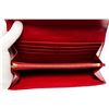 Image 7 : Louis Vuitton Red Vernis Monogram Leather Sarah Wallet