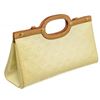 Image 2 : Louis Vuitton Cream Monogram Vernis Leather Roxbury Drive Bag