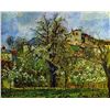 Image 1 : Camille Pissarro - Fruit Garden with Flowering Trees