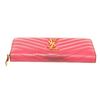 Image 4 : Yves Saint Laurent Pink Leather Stitch Zippy Wallet