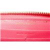 Image 5 : Yves Saint Laurent Pink Leather Stitch Zippy Wallet