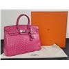 Image 1 : Hermes Birkin 35 featured in Pink Ostrich