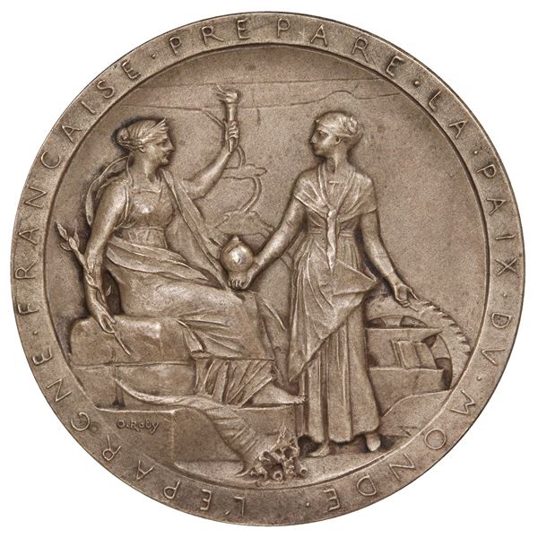 FRANCE: AR medal, 1869, PCGS Specimen 64