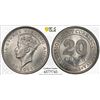 Image 1 : MALAYA: AR 20 cents, 1943, PCGS MS64